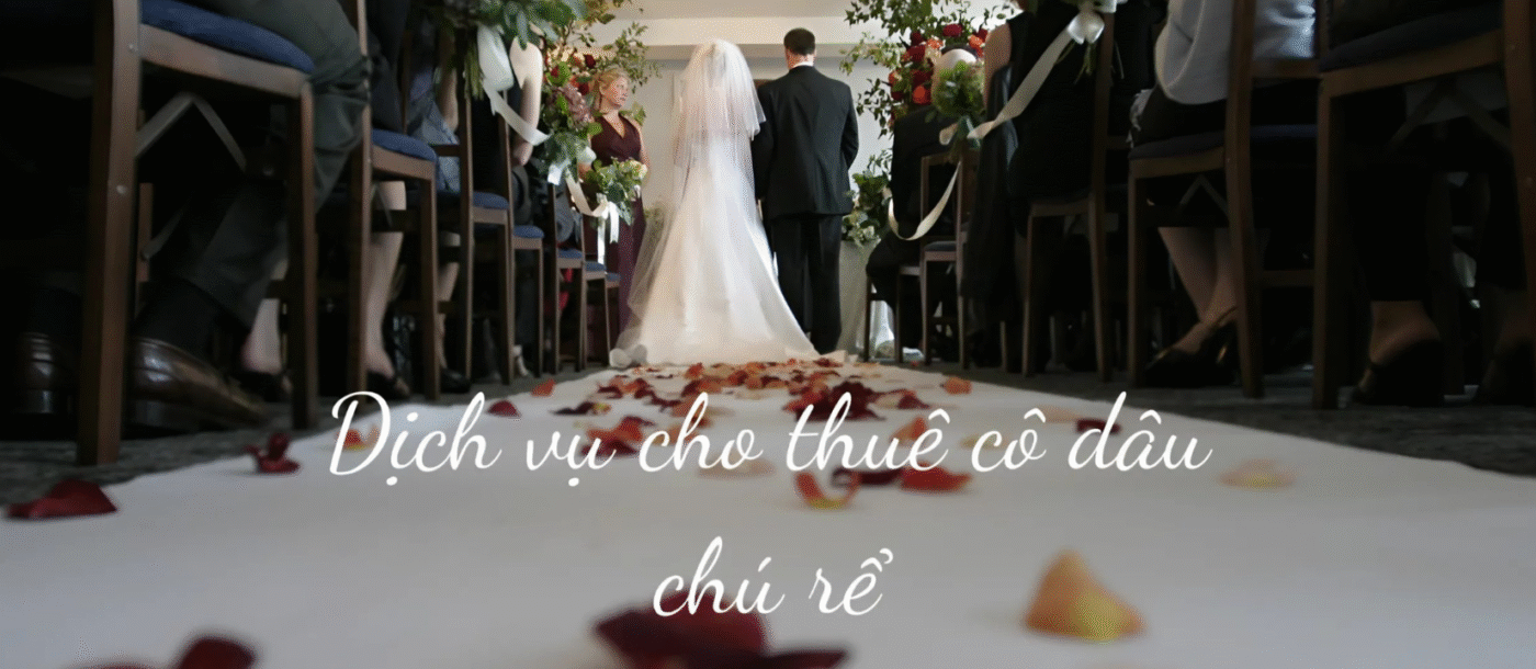 dịch vụ cho thuê chú rể