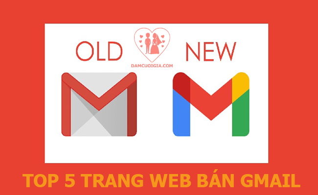 top 5 trang web bán gmail